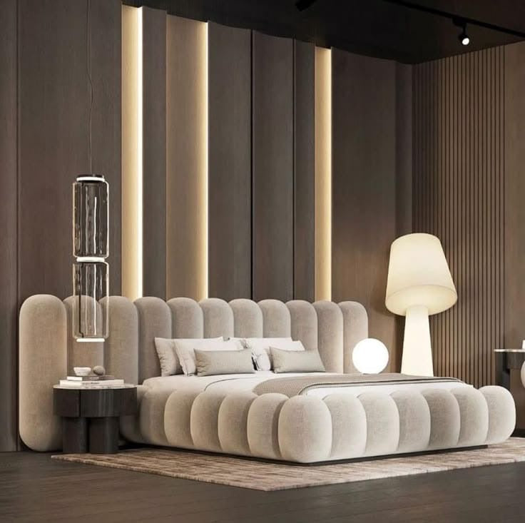 Soft Headboard and Base