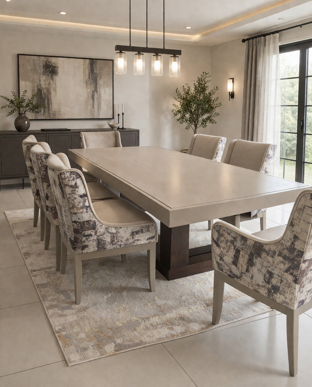 Toni Nine Piece Dining Set