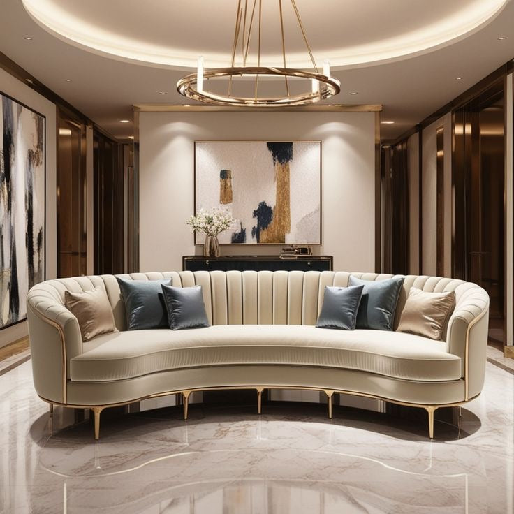 Elegant Curve sofa