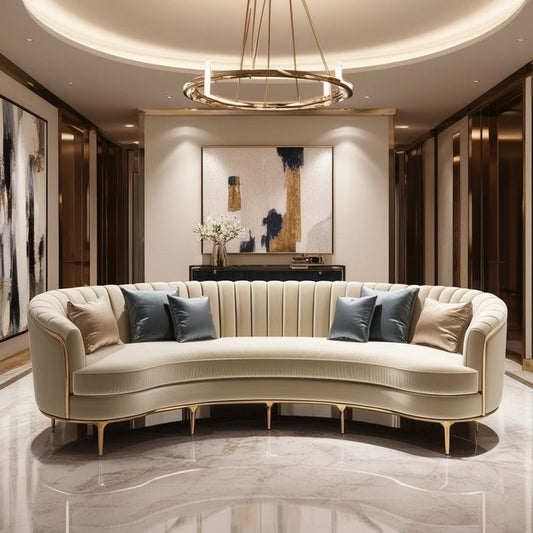 Elegant Curve sofa