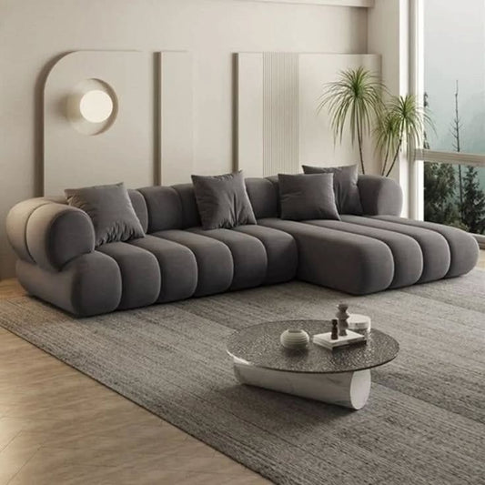 Sectional L shaped couch