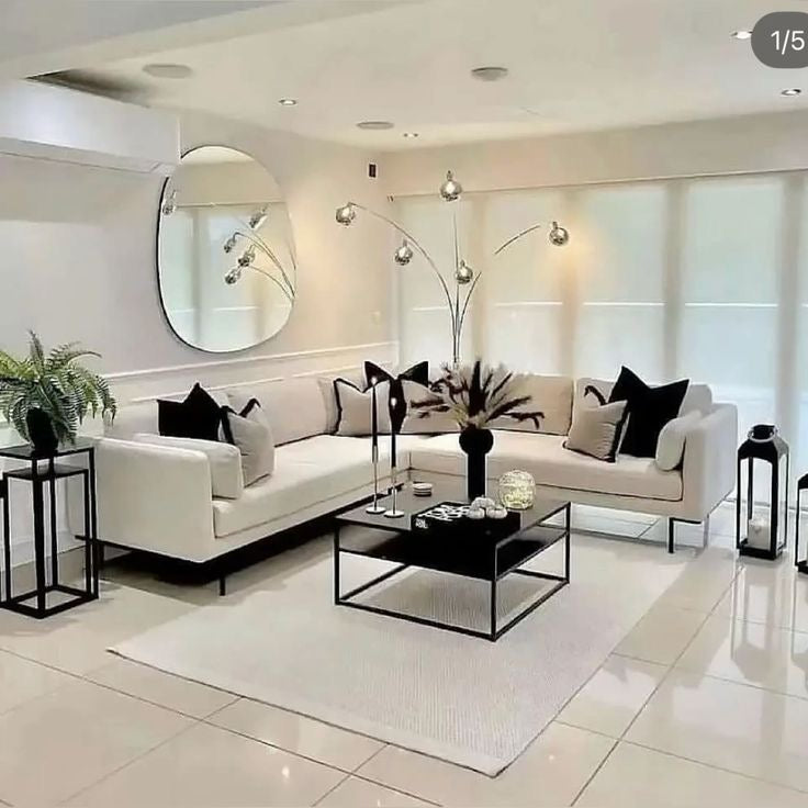 Basic L shaped sofa